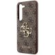 6. Etui Guess 4G Big Metal Logo na Samsung Galaxy S23 - brązowe