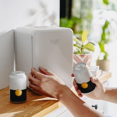 8. Mini lodówka ADLER AD 8084g szara