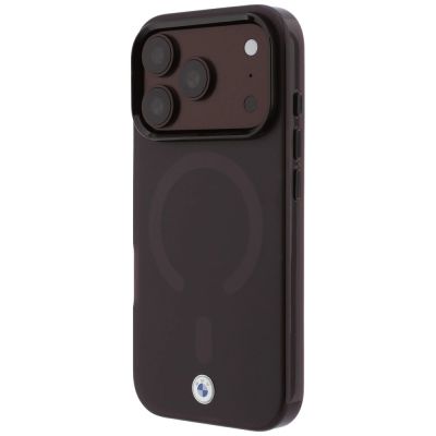 2. Etui BMW Sign Frosted IML & Metal Logo MagSafe na iPhone 18 Pro Max / 17 Pro Max - burgundowe