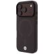 2. Etui BMW Sign Frosted IML & Metal Logo MagSafe na iPhone 18 Pro Max / 17 Pro Max - burgundowe