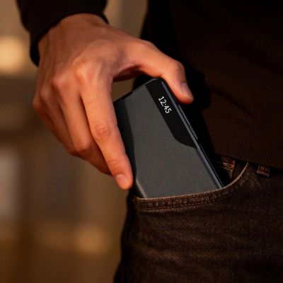4. Etui Tech-Protect Smart View na Samsung Galaxy A57 5G - czarne