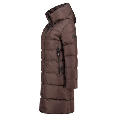 4. Parka damska Geographical Norway APRIL DBROWN DB LADY 0116-2 (WZ7108F/GN-DARK BROWN)