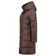 4. Parka damska Geographical Norway APRIL DBROWN DB LADY 0116-2 (WZ7108F/GN-DARK BROWN)