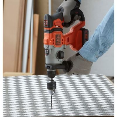8. Black & Decker BCD900B-XJ wiertło 1880 RPM SDS Plus Czarny, Pomarańczowy