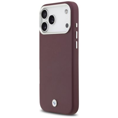 2. Etui BMW Sign Full Wrapped Metal MagSafe na iPhone 17 Pro Max - czerwone