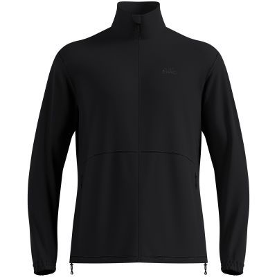 Bluza rozpinana męska Odlo CLASSIC FLEECE Mid layer full zip czarna