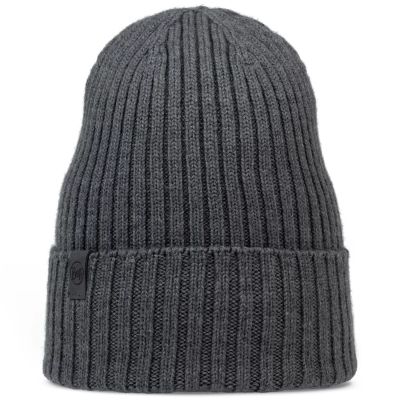 Buff  Knitted Norval Hat Beanie 12424293010 Szare One size