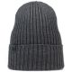Buff  Knitted Norval Hat Beanie 12424293010 Szare One size
