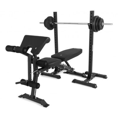 2. ZIPRO SUPERSET Regulowana ławka treningowa Regulowane oparcie Regulowany fotel Siłownia, Dom Czarny