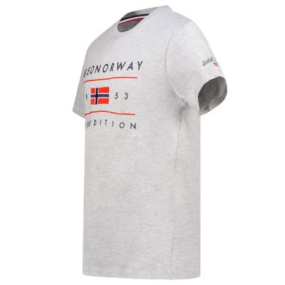 4. Koszulka Geographical Norway Jezolo DB 254 M SY9738H/GN-Blended Grey