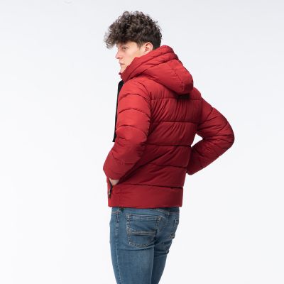 11. Męski Płaszcz pikowany zimowy MANKO