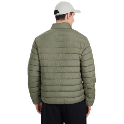 10. Kurtka męska puchowa 4F M597 khaki 4FWAW25TDJAM597 43S