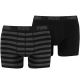 2. Bokserki Puma Stripe  M 1515 Boxer 2P 591015001 200