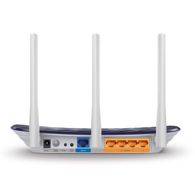 2. TP-Link Archer C20 AC750 V4.0 router bezprzewodowy Fast Ethernet Dual-band (2.4 GHz/5 GHz) Granatowy (marynarski)