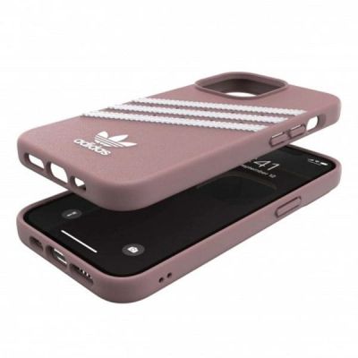 6. Etui Adidas OR Moulded Case PU na iPhone 13 Pro / iPhone 13 - różowe