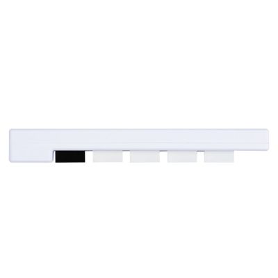 4. Lian Li EDGE HUB, 4x USB, 6x PWM - biały