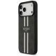 2. Etui Guess 4G Printed Stripes MagSafe na iPhone 17 Pro Max - czarne