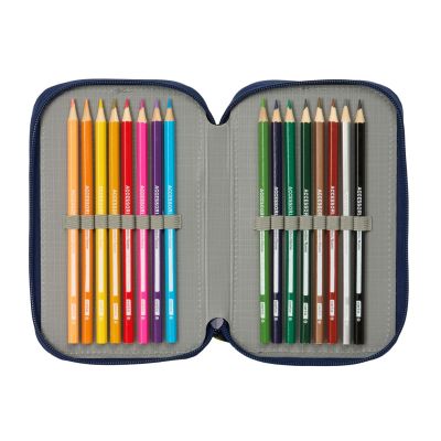 6. FC Barcelona piórnik z wyposażeniem triple filled pencil case 37 PCS 412629857