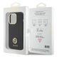 8. Etui Guess Silicone Logo Strass 4G do iPhone 15 Pro Max - czarne