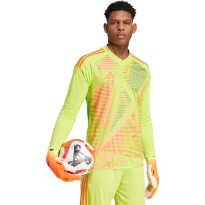 8. Koszulka bramkarska męska adidas Tiro 24 Competition Long limonkowa IU0291