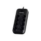 CyberPower P0820SUF0-DE ochrona przeciwprzepięciowa Czarny 8 x gniazdo sieciowe 200 - 250 V 1,8 m