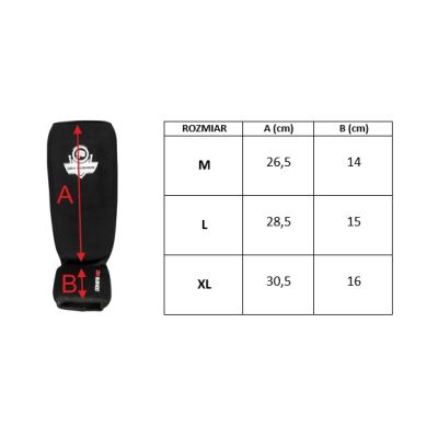 9. Elastyczne ochraniacze na piszczele M - Shinrage Blue