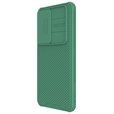 3. Etui Nillkin CamShield Pro pancerne z osłona na aparat do Samsung Galaxy S24+ - zielone