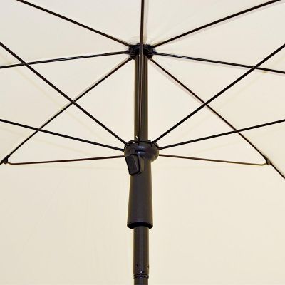 10. PARASOL OGRODOWY 185CM KREMOWY