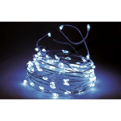 13. LAMPKI DRUCIKI GIRLANDA 240 LED ZIMNY BIAŁY