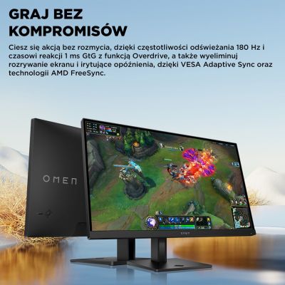 15. MONITOR HP LED, QHD 27" OMEN 27q G2 (AV4H6E9) 180Hz