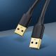 7. Kabel Ugreen US128 10371 USB-A 3.0 / USB-A 3.0 5Gb/s 2m - czarny