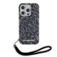 2. Etui Karl Lagerfeld Zebra With Cord na iPhone 15 Pro Max - fioletowe