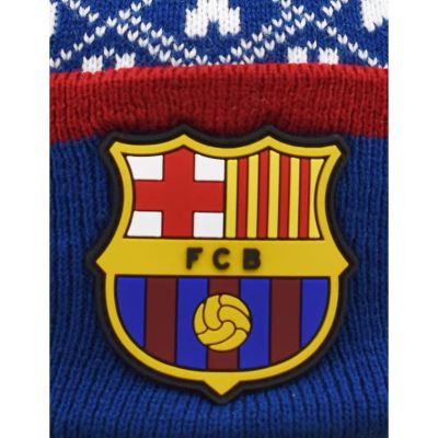 2. Czapka FC Barcelona FCB Christmas Hat M 5004GN