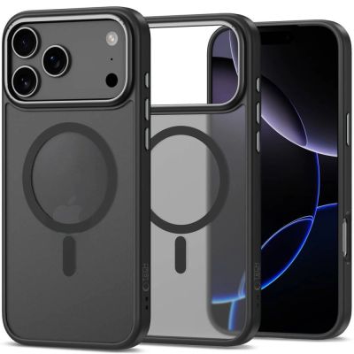 Etui Tech-Protect CamEdge MagSafe na iPhone 17 Pro Max - przezroczysto-matowe