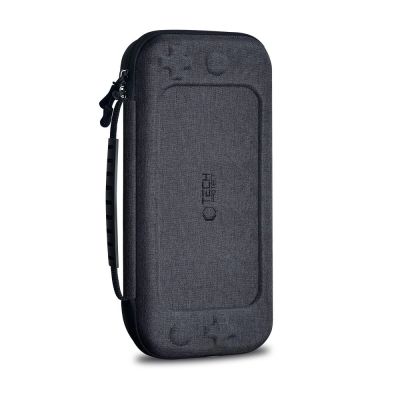 2. Etui Tech-Protect Hardpouch na Nintendo Switch 2 - szare