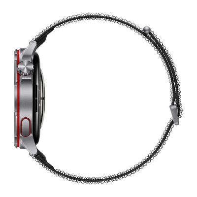 5. Huawei GT Runner 2 3,35 cm (1.32") AMOLED Cyfrowy 466 x 466 px Ekran dotykowy Tytan GPS