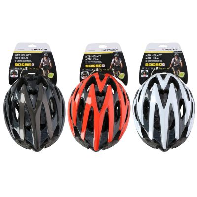 36. KASK ROWEROWY REGULOWANY DUNLOP MTB  GREY R. M (55-58CM)