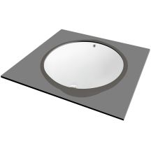 Umywalka ceramiczna podblatowa