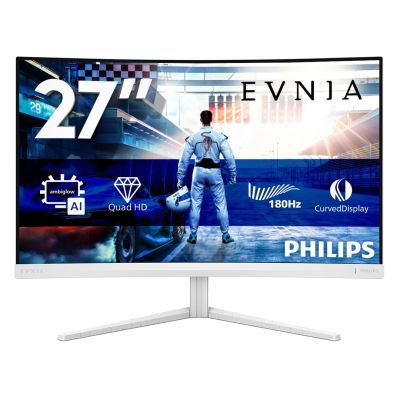 20. Philips Evnia 5000 27M2C5501/00 monitor komputerowy 68,6 cm (27") 2560 x 1440 px Quad HD LCD Biały