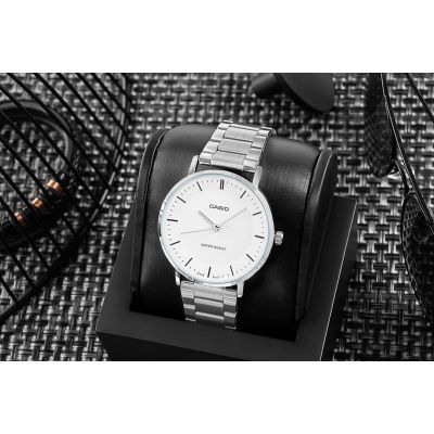 5. Zegarek Męski CASIO MTP-VT04D-7EDF + BOX