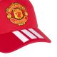3. Czapka dla dzieci adidas Manchester United czerwono-biała KT0655