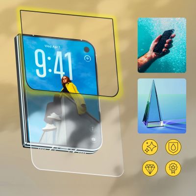 7. Szkło hartowane Wozinsky EasyFit Clear Glass na iPhone Duo - 2 szt.
