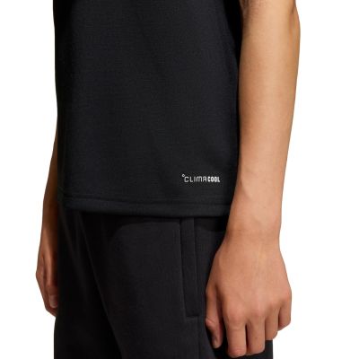 7. Koszulka dla dzieci adidas Entrada 26 Polo czarna JZ6629