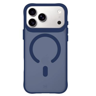 22. Etui 3mk Smoke MagCase na iPhone 17 Pro - niebieskie-półprzezroczyste