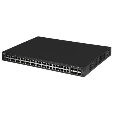 3. Edimax 54-portowy gigabitowy PoE+ inteligentny przełącznik internetowy do dalekiego zasięgu z 6 SFP+ 10G Por