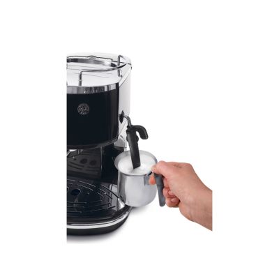 9. Ekspres DeLonghi Icona ECO 311.BK (1100W; kolor czarny)