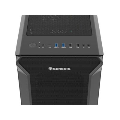 28. GENESIS OBUDOWA IRID 505F MIDI TOWER Z OKNEM USB 3.0 NPC-1997