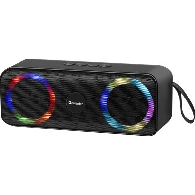 5. GŁOŚNIK DEFENDER BEATBOX 20 BLUETOOTH 20W LIGHT/BT/MIC/FM/USB/TF