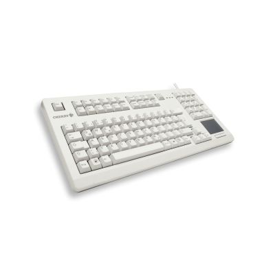 2. Klawiatura CHERRY Advanced Performance Line TouchBoard G80-11900 - USB - Niemiecki - Jasnoszary