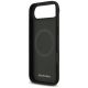 7. Etui Mercedes Leather The Move MagSafe na iPhone 17 Air - czarne